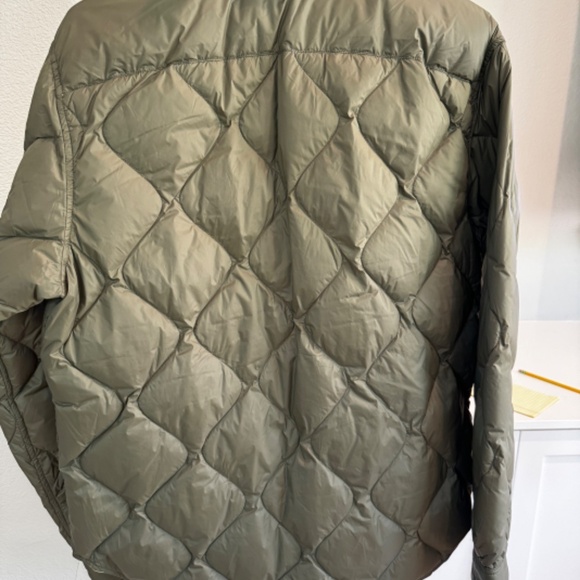 RAG & BONE PADDED DANE JACKET LARGE DARK ARMY GREEN - Picture 2 of 4